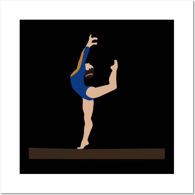 Balance Beam Wall Art by GymFan